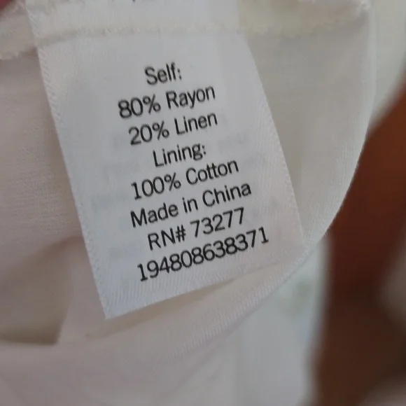 Lc lauren Conrad sequence corset midi dress linen blend sz 4x nwt - Picture 3 of 3